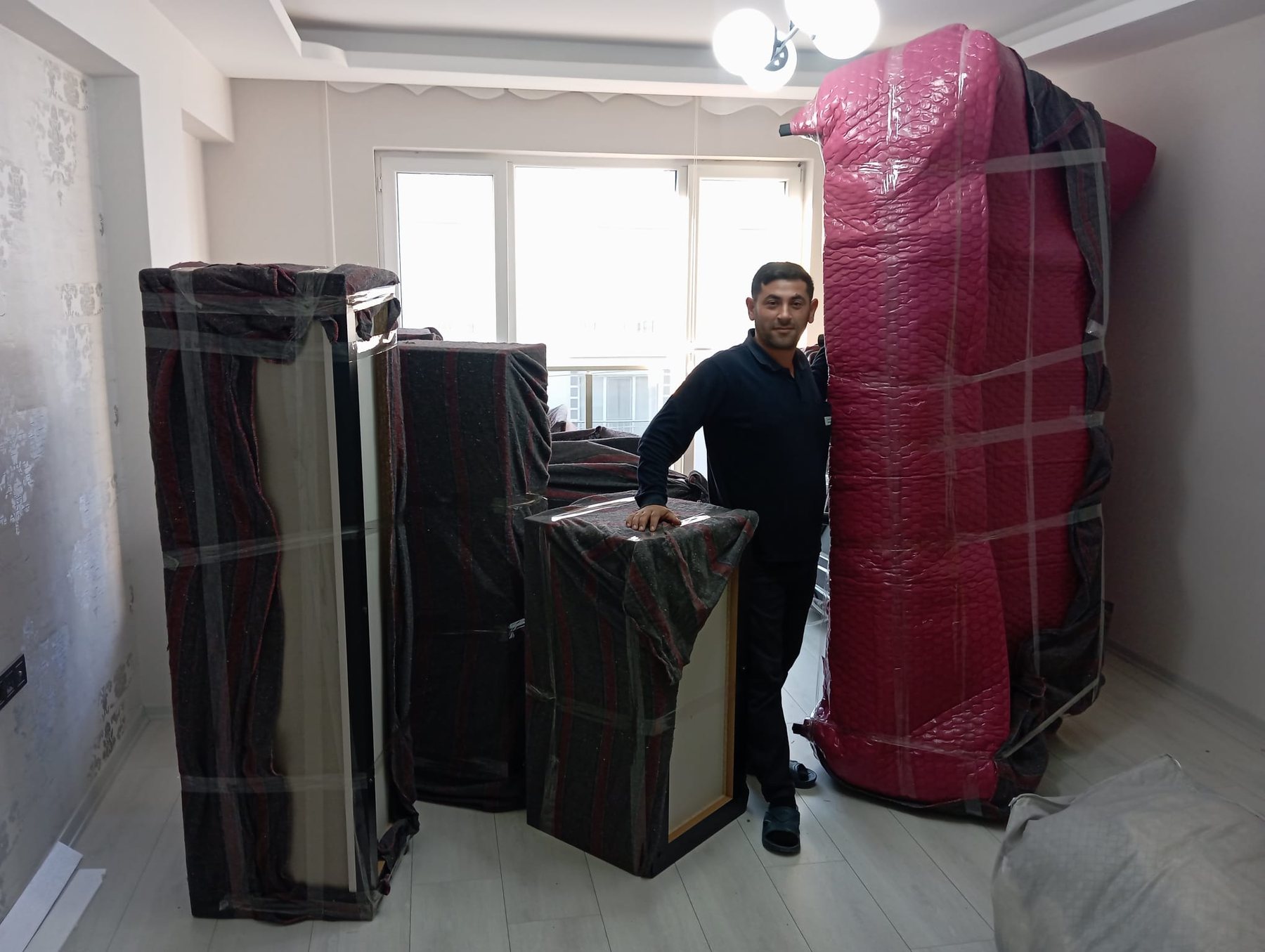 Ali Kabataş Nakliyat paketlenmiş eşyalar